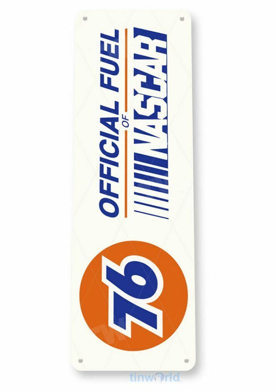 76 OIL AND GAS 6x18 TIN SIGN AUTO AUTOMOBILE MECHANIC ADVERTISEMENT  GASOLINE