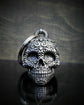 SKULL BIKER BELL MOTORCYCLE ACCESSORY OR KEYCHAIN DRIVE AWAY GREMLINS DED HEAD