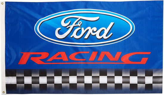 FORD RACING BANNER FLAG MUSTANG F150 COBRA SVT ESCORT RS NASCAR LE MANS GT