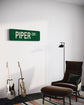 PIPER 11 X 4 TIN SIGN AVIATION AIRPLANE AIRCRAFT RETRO CUB MANUFACTURER DRIVE