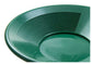 14" GREEN GOLD PAN WITH DIFFERENT RIFFLES FOR SHALLOW & DEEP GOLD MINING DREDGE