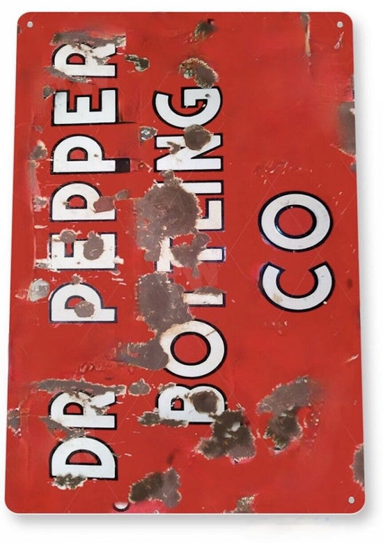 DR PEPPER TIN SIGN GOOD FOR LIFE SODA SOFT DRINK TASTE THE ORIGINAL 12x18  inch
