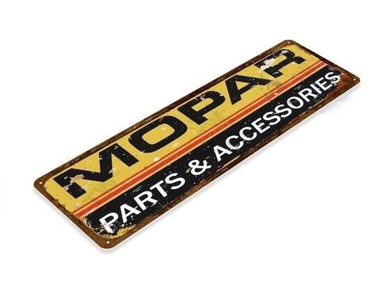 MOPAR TIN SIGN HEMI DODGE DEMON CHALLENGER CHARGER DUSTER 440 SCAT PACK 11x4 in