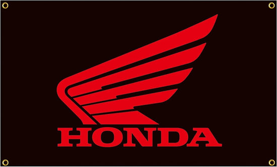 HOND FLAG 3X5 MOTORCYCLE DRAG BIKE GARAGE MECHANIC CYCLE SUPERCROSS DIRT