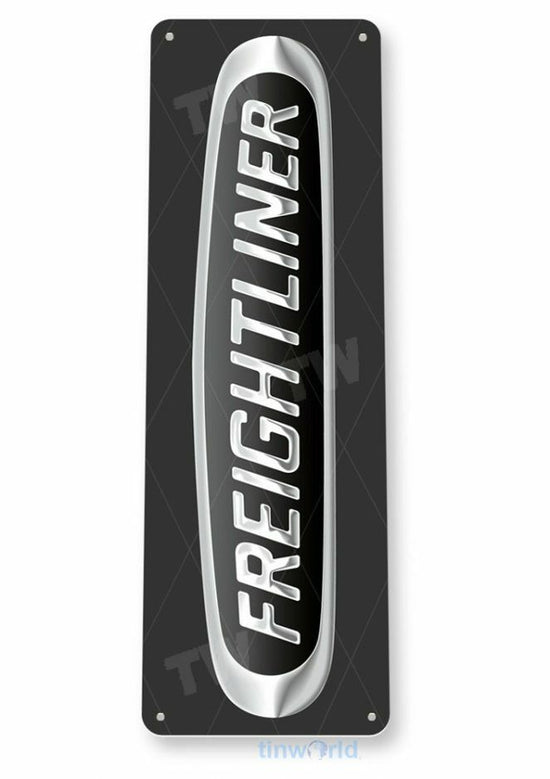 FREIGHTLINER 11 X 4 TIN SIGN NOSTALGIC REPRODUCTION ADVERTISEMENT USA