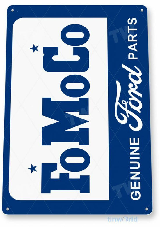 FORD MOTOR COMPANY 11 X 8 TIN SIGN AUTO AUTOMOBILE MECHANIC ADVERTISEMENT