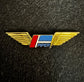 Piper  Wings Lapel Pin Aviation Aircraft Airplane for Hats , Vests , Gifts