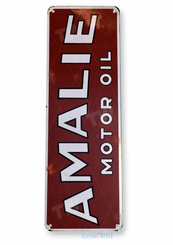AMALIE PERFORMANCE 11X4 TESTED PRODUCT FORMULA ONE PETROLEUM MOTOR OIL