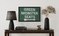 TIN SIGN Green Monster Seats Sign - Red Sox Baseball Team - Field Score Homerun