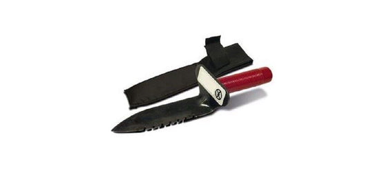 LESCHE DIGGING TOOL WITH SHEATH   - NEW LEFT HANDED DIGGER FOR METAL DETECTING