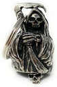GRIM REAPER BIKER BELL MOTORCYCLE ACCESSORY OR KEYCHAIN HARLEY STURGIS TOLL