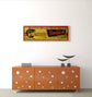 HEDDON FISHING LURE TIN SIGN 11 x 4  PLUG TOP WATER DIVING STICK BAIT BEER