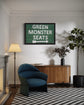 TIN SIGN Green Monster Seats Sign - Red Sox Baseball Team - Field Score Homerun