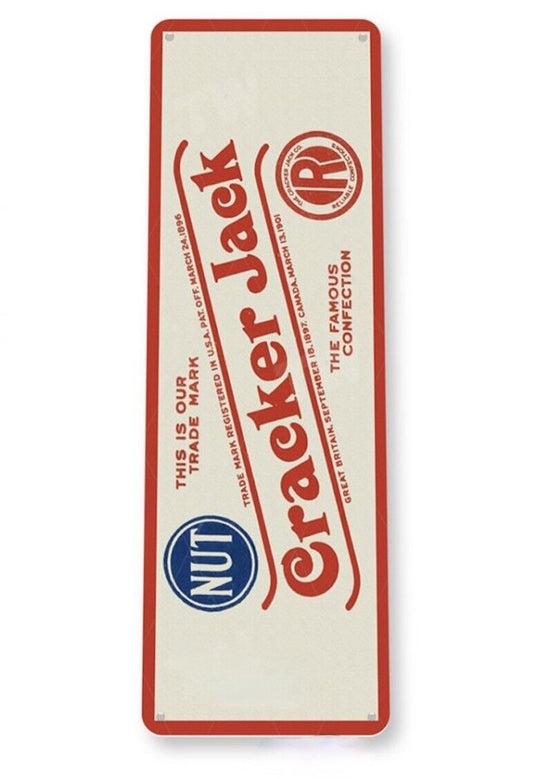 CRACKER JACK TIN SIGN AMERICA&