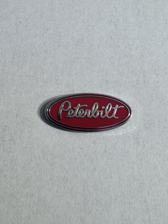 Peterbilt Logo Lapel pin , Great For Hats , Shirts , Backpacks, Or A Gift