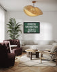 TIN SIGN Green Monster Seats Sign - Red Sox Baseball Team - Field Score Homerun