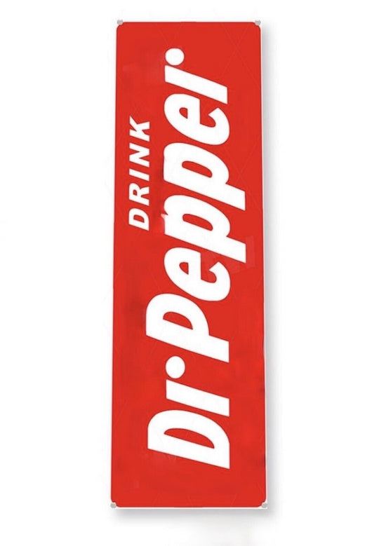 DR PEPPER TIN SIGN GOOD FOR LIFE SODA SOFT DRINK TASTE THE ORIGINAL 6x18 in