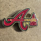 Atanta Braves MLB Team retro logo lapel pin - great for hats - shirts - gifts