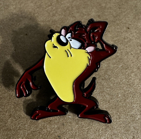 Looney Tunes Tazmanian Devil Lapel Pin For Hats , Shirts , Vests Or A Gift TAZ