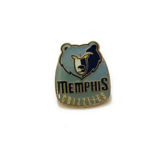 Memphis Grizzlies NBA Team Logo Lapel Pin great for hats , vests , shirts Gifts