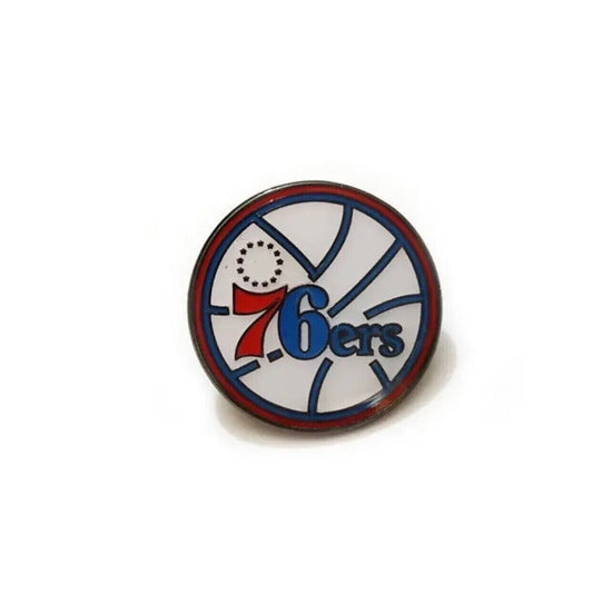 PHILADELPHIA 76ERS NBA BASKETBALL TEAM LAPEL PIN - HATS SHIRTS VESTS OR A GIFT