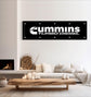 CUMMINS 2 X 8 FT BANNER 6.7L DIESEL RAM 2500 3500 4500 5500 TURBO POSTER FLAG