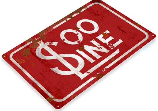 SOO LINE RAILROAD TIN SIGN RAILWAY MINNEAPOLIS DULUTH ATLANTIC GREY LINES