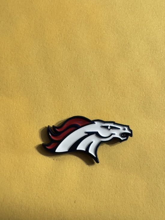 Denver Broncos Retro Logo Lapel Pin great for hats , vests , backpack