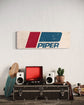 PIPER 11 X 4  TIN SIGN AVIATION AIRPLANE AIRCRAFT RETRO CUB MANUFACTURING