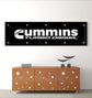 CUMMINS 2 X 8 FT BANNER 6.7L DIESEL RAM 2500 3500 4500 5500 TURBO POSTER FLAG