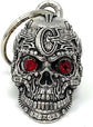 MOTORHEAD SKULL BIKER BELL MOTORCYCLE ACCESSORY OR KEYCHAIN DRIVE AWAY GREMLINS