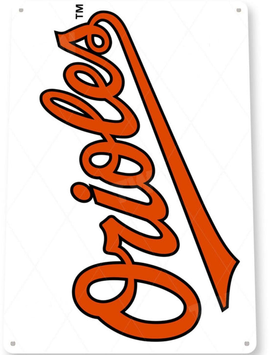 BALTIMORE ORIOLES TIN SIGN CAL RIPKEN JR MURRAY MUSSINA ANDERSON ALOMAR PARK