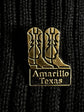 Vintage Cowboy Boots Lapel Hat Pin Amarillo Texas Country Western  Hats Shirts