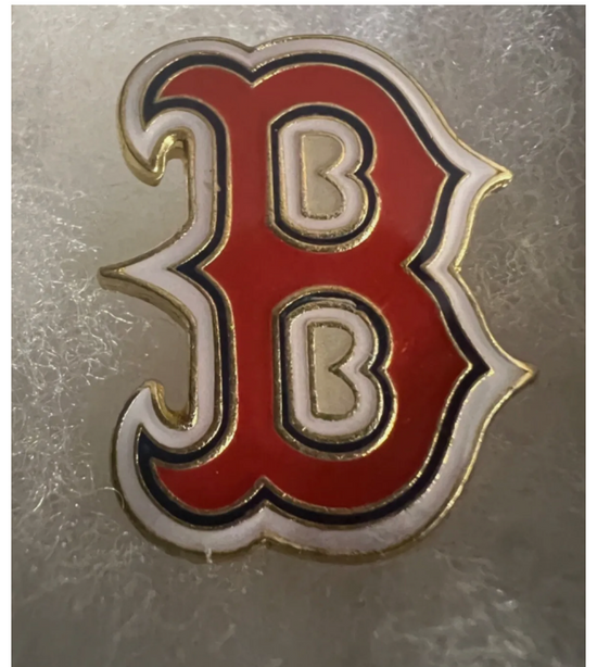 Boston Red Sox Logo MLB Baseball lapel pin , for hats , vests , shirts , gifts