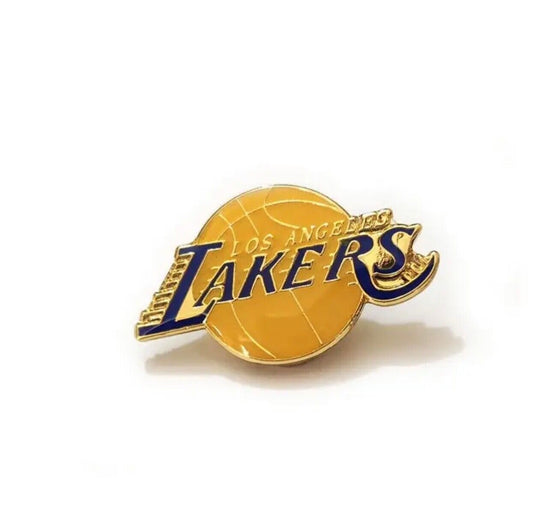 LOS ANGELES LAKERS - TEAM LOGO LAPEL PIN FOR HATS VESTS SHIRTS OR A GIFT