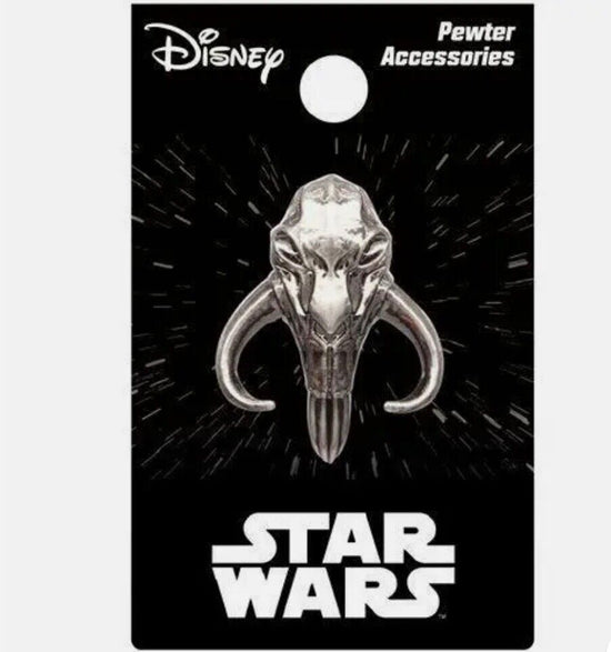 The Mandalorian Pewter Lapel Pin - Mudhorn Signet - Star Wars Official
