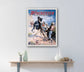 Winchester Guns Cartridges Spooked Horse Tin Metal Sign Garage 12x8 Inch