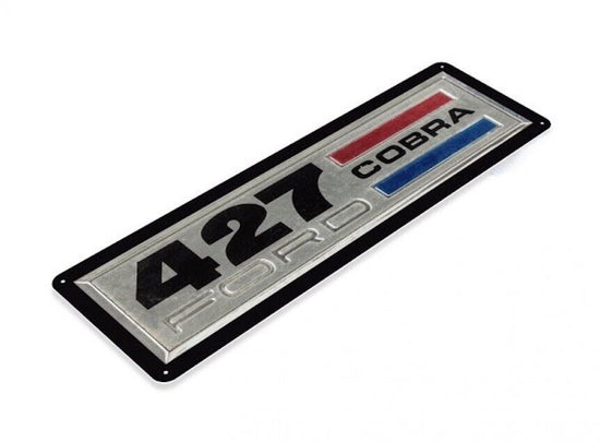 FORD 427 COBRA TIN SIGN SHELBY MUSTANG SVT COBRA R SALEEN SNAKE K CODE FOX 6x18