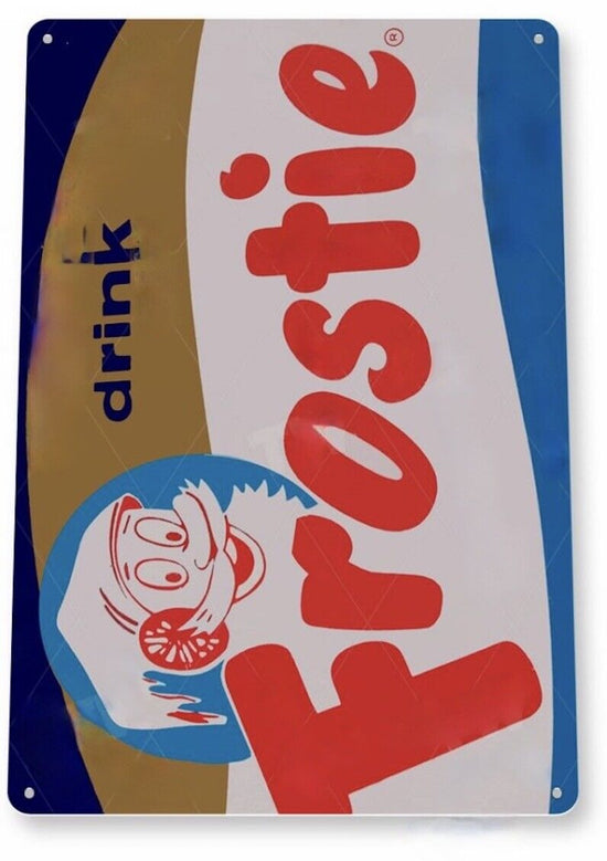 FROSTIE ROOT BEER TIN SIGN COLD BREWED OLD FASHIONED DIFFERENT 12x18 inch