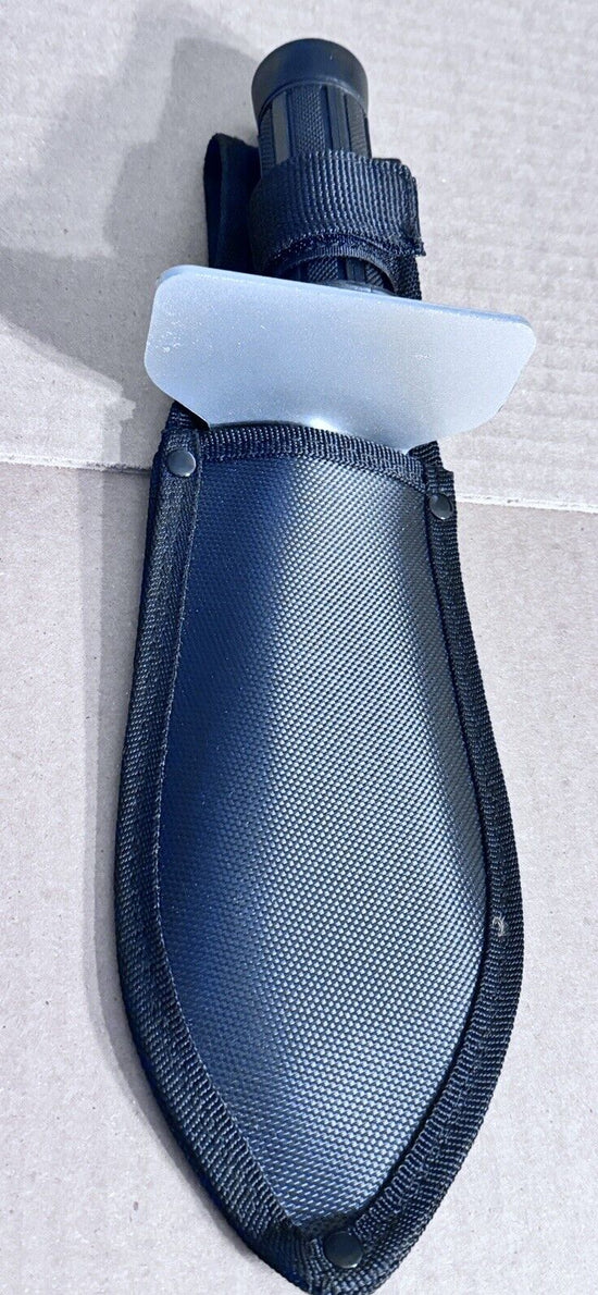 Stainless Steel Digger Serrated Digging Tool with Sheath - Metal detecting Knife