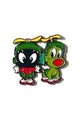 "Warner Bros Enamel Pin Looney Tunes” Baby Marvin And K-9 Lapel Pin