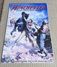 Winchester Guns Cartridges Spooked Horse Tin Metal Sign Garage 12x8 Inch