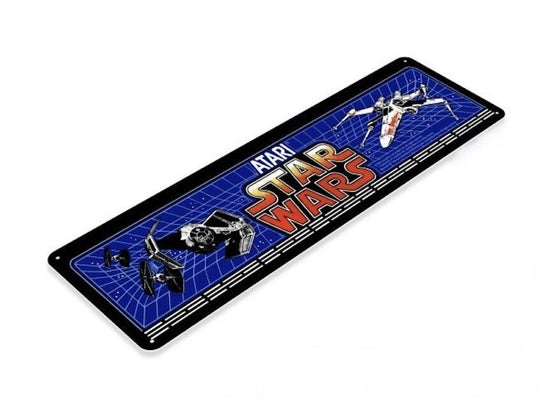 ATARI STAR WARS TIN SIGN ARCADE VIDEO GAME CLASSIC COIN OP DEATH STAR VECTOR