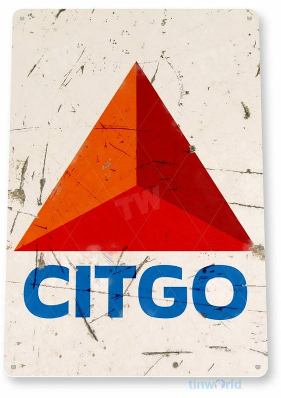 CITGO 11 X 8 TIN SIGN NOSTALGIC REPRODUCTION ADVERTISEMENT USA
