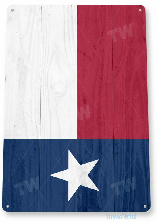 TEXAS 11 x 8 TIN SIGN AUTO AUTOMOBILE MECHANIC ADVERTISEMENT DONT MESS WITH