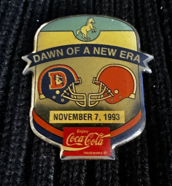 Denver Broncos Cleveland Browns NFL Team Logo Lapel Pin For Hats Vests Shirts