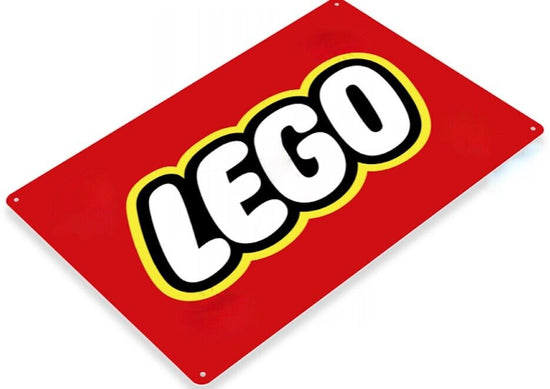 LEGO TIN SIGN SEABOUND MASTER WU BATMAN HARRY POTTER STAR WARS DISPLAY AD BUILD