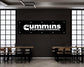 CUMMINS 2 X 8 FT BANNER 6.7L DIESEL RAM 2500 3500 4500 5500 TURBO POSTER FLAG