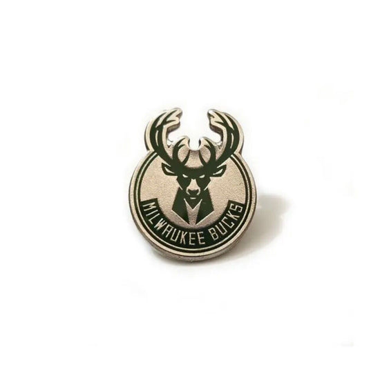 MILWAUKEE BUCKS NBA TEAM LOGO LAPEL PIN GREAT FOR HATS VESTS SHIRTS OR A GIFT