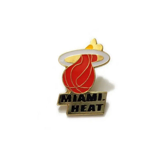 Miami Heat NBA Team Logo Lapel Pin for hats shirts vests or gifts